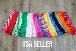 Ruffle Pants, Icing Ruffle Leggings for girls 12m-8 years New Fast Ship - Picture 1 of 26