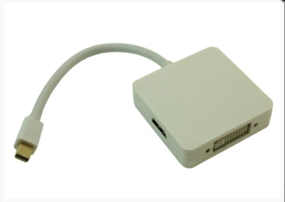 Mini DisplayPort Male to HDMI Female and VGA Adapter - Image 1 of 2