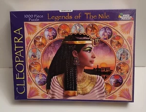 NEW RARE 2005 White Mountain Puzzle CLEOPATRA Legends of the Nile 1000 pcs - Picture 1 of 6