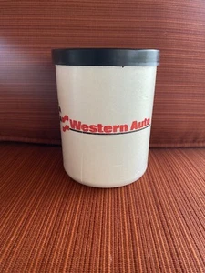 Vintage Western Auto Logo Styrofoam SoFoMo Floating Beer Drink Hugger Koozie - Picture 1 of 6