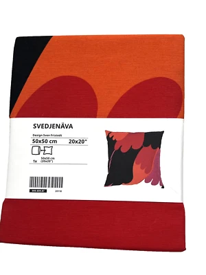 Ikea SVEDJENÄVA SVEDJENAVA Pillow Cushion Cover 20"x20" Multicolor, Bright/Dark - Image 1 of 4