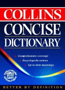 Collins Concise English Dictionary By Jackie Collins - Picture 1 of 1