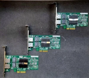 LOT OF 3 INTEL CPU-D49919 (b) Intel PRO/1000 Pt Dual Port Server Adapter - Picture 1 of 9
