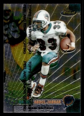 1999 Topps Finest **Card #93 ** Karim Abdul-Jabbar **GRADABLE - Image 1 of 2