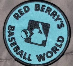 Red Berry's Baseball World Baseball Camp Vintage Patch - Picture 1 of 4