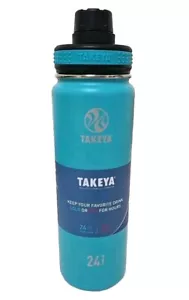 Takeya Originals Vacuum Insulated Stainless Steel Water - 24 oz - Ocean - 24 oz - Picture 1 of 14