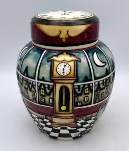 MOORCROFT Kindergarten Reim Ingwerglas - HICKORY DICKORY DOCK von Nicola Slaney 2005 - Bild 1 von 6