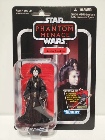 2012 Star Wars Vintage Figure Collection VC84 Queen Amidala New Cover