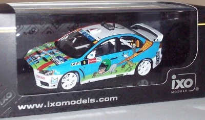 IXO 1/43 RAM537 MITSUBISHI LANCER EVO X #0 B.D'HULSTER-M.KINGET YPRES RALLY 2013 - Immagine 1 di 4