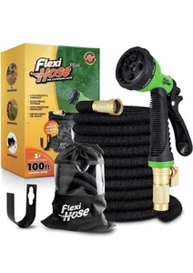 Flexi Hose Plus Value Pack! Lightweight Expandable Garden 30 Meter Hose Pipe - Picture 1 of 8