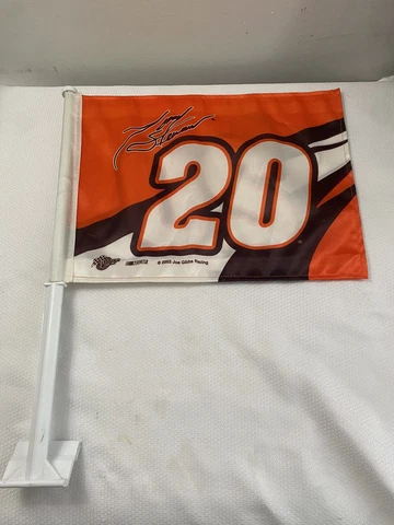 2002 Tony Stewart Joe Gibbs Racing Car Vehicle Flag Vintage Cover