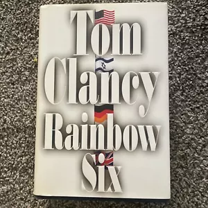 Rainbow Six by Tom Clancy. 1998 First Edition HC w/DJ. John Clark Series - Picture 1 of 6