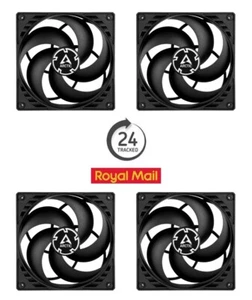 4 x Pack of Arctic P14 Pressure Optimised 140 mm Case Fan 1700RPM 72.8 CMF 3-Pin - Picture 1 of 10
