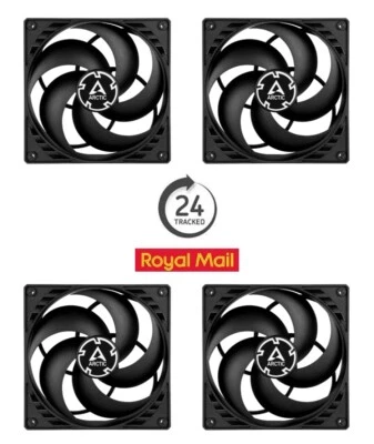 4 x Pack of Arctic P14 Pressure Optimised 140 mm Case Fan 1700RPM 72.8 CMF 3-Pin - Image 1 of 4