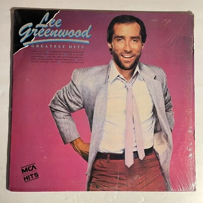 Lee Greenwood ‎– Greatest Hits Vinyl, LP 1985 MCA Records ‎– MCA-5582 - Image 1 of 3