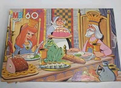 Rompecabezas Milton Bradley El Príncipe Rana 60 Piezas (#7) Foto 1 de 4