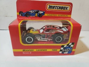 Matchbox Brett Bodine 12 Modified Legends 1:64 Scale Die Cast Nutmeg Dirt Racer - Picture 1 of 7