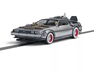 Back To The Future 3 Time Machine Slot Auto Modell Scalextric - Picture 1 of 1
