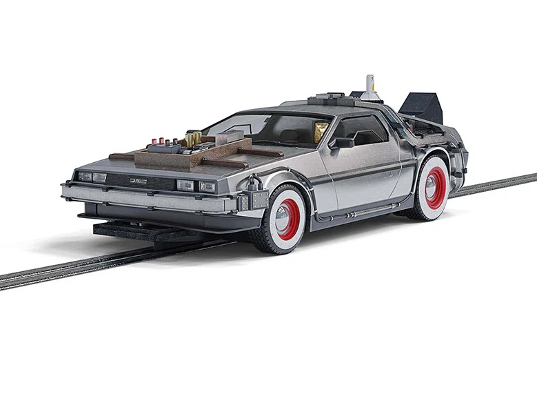 Back To The Future 3 Time Machine Slot Auto Modell Scalextric - Bild 1 von 1
