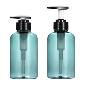 Pump Bottle 10oz 2 PCS Shampoo Bottles Dispenser with Pump Refillable Contain... - Picture 1 of 9