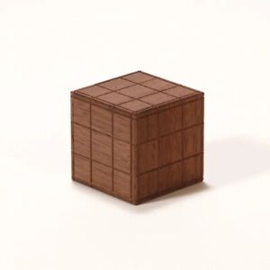 Karakuri Block-C Puzzle Box - Hidden Create Inside, made in Japan by Osamu Kasho