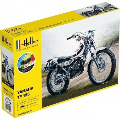 Heller 56902 - 1:8 Starter Kit TY 125 Bike - Nuovo - Immagine 1 di 1