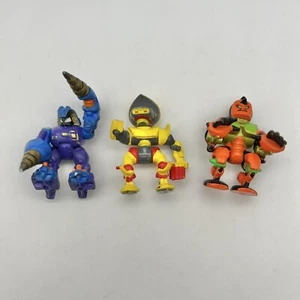 Vintage Micro Machines Zbots - Lot Of 3 - Galoob 1992 - Picture 1 of 8