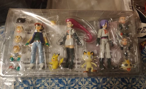 Bandai S.H.Figuarts Ash Ketchum & Team Rocket Limited Edition Action Figure Cover