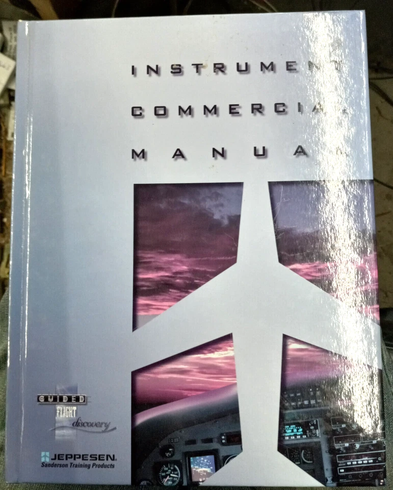 Instrumento Jeppesen Sanderson manual comercial encuadernado duro edición 2000 Foto 1 de 3