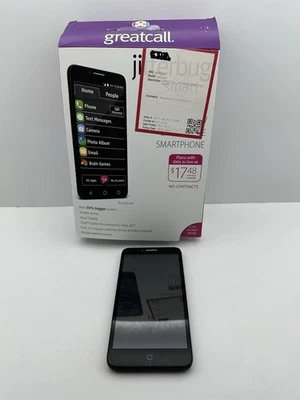 Alcatel One Touch Jitterbug A622GL GreatCall Android Smart Phone - Senior Phone - Image 1 of 4
