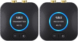 1Mii 2.4GHz Wireless Audio Transmitter Receiver Set for TV 260Ft/80M Long Range - Picture 1 of 8