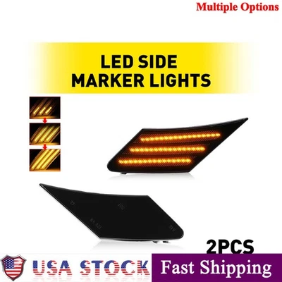 Luz de señalización lateral LED para guardabarros delantero Scion FR-S 2013-2020 Subaru BRZ/2013-2016 Foto 1 de 4