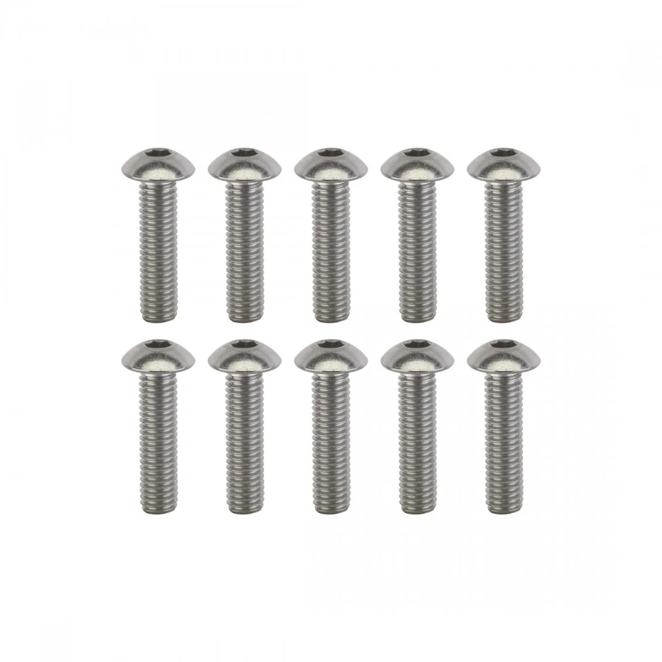 Pernos de cabeza de botón de acero inoxidable SUNLITE PERNOS DE HARDWARE BOTÓN SUNLT ALLEN SS M Foto 1 de 1