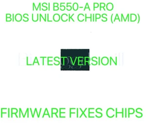 MSI B550-A PRO, BEZ HASŁA FIRMWARE BIOS CHIP NAJNOWSZA WERSJA (AMD) - Zdjęcie 1 z 1