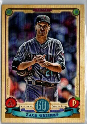 2019 Topps Gypsy Queen #62 Zack Greinke - Image 1 of 2