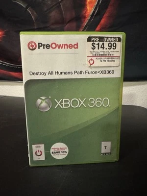 Destroy All Humans Path of the Furon (Microsoft Xbox 360,2008) Disc Only  - Image 1 of 3