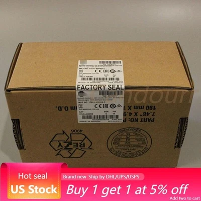 1PC New 1762-L40BXB SER C MicroLogix 1200 40 Point Controne FREE SHIPPING - Image 1 of 4