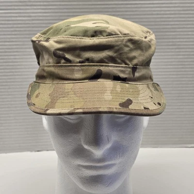 Bernard Cap Company Hat Cap Patrol Army OCP Ripstop Fitted Mens 7 1/8 Camouflage - Image 1 of 4