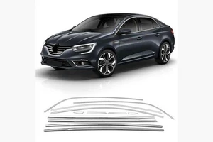 Full Chrome Window Frame Trim Cover For Renault Megane 4 2016–2025 – 12PCS - Bild 1 von 6