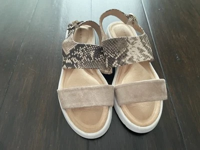 Taryn Rose, Laura Sandals Women 5.5B - worn once - Image 1 of 4