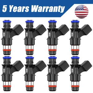 8pcs Fuel Injectors Fit for 2007-2009 Chevrolet Silverado 1500 4.8L 5.3L 6.0L V8 - Picture 1 of 12