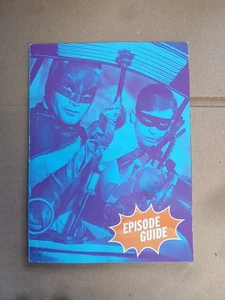 BATMAN 1960's Classic TV Series BROCHURE / GUIDE TO ALL TV EPISODES Booklet - Picture 1 of 3