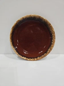 Vintage Hull Pottery Oven Proof USA Brown Drip Glaze Oval Casserole/Serving Dish - Picture 1 of 5