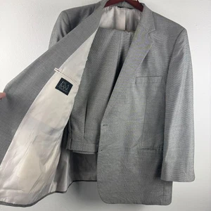 JOS. A. BANK Herren 2tlg ANZUG Blazer/Hose Mantel Jacke Hahnentritt - 52R + 48x27 - Bild 1 von 17