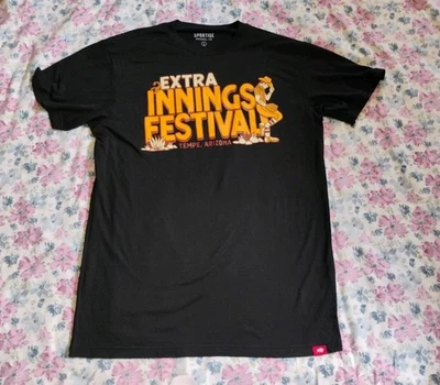 Camiseta Extra Innings Festival Tempe Arizona 2024 tamanho grande Dave Mathews Band - Imagem 1 de 4