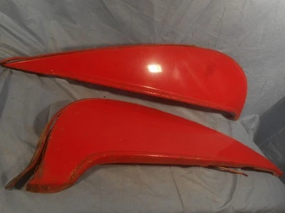 Par de faldones de guardabarros de acero Chevrolet 1957 Chevy vintage Foto 1 de 4