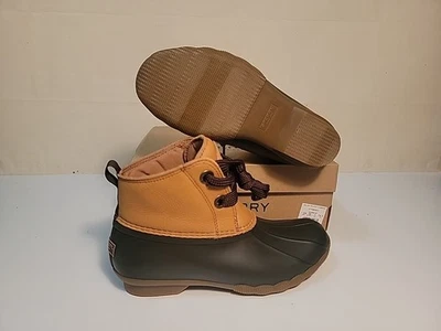 BOTAS PATO MUJER SPERRY AGUA SALADA 2 OJOS BRONCEADO/MARRÓN STS84823 TALLA: 7,5M Foto 1 de 4