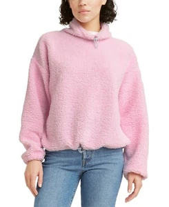 Levi's WINSOME ORCHID Women's Aura Sherpa Fleece Sweatshirt, XL - Picture 1 of 2