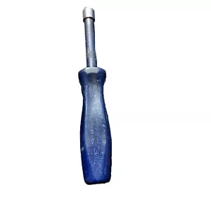 Snap-On Tools NDD112AB 3/8 inch Blue Hard Handle Nut Driver USA Made - Picture 1 of 4