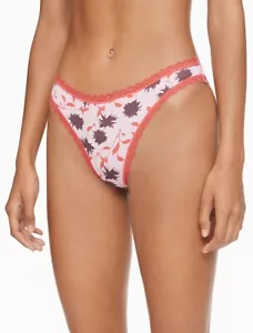 Micro perizoma Calvin Klein donna (X-SMALL) flirty nuovo con etichette QD3824-682 - Foto 1 di 3